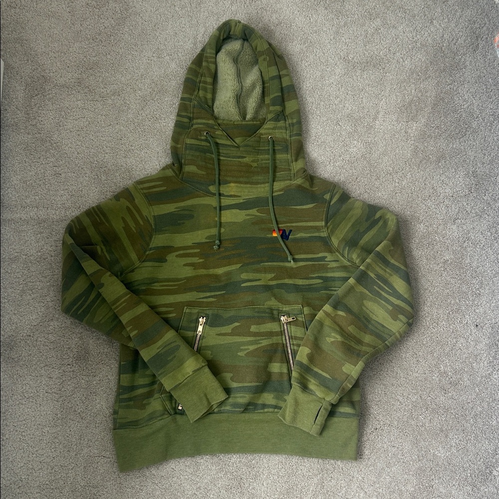Aviator Nation Camo hoodie